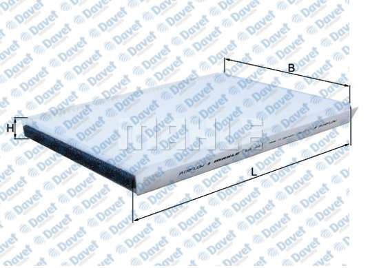 MAHLE LA441 Polen Filtresi Era-I30-Rio-Ceed 06> Elantra 11> I20 15>  ####